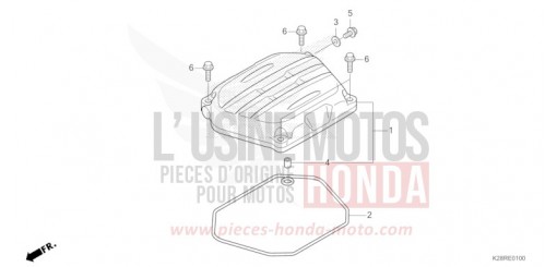 COUVERCLE DE CULASSE CRF125FS de 2025